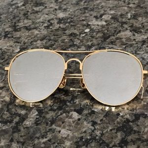 Big bully 56mm aviator sunglasses